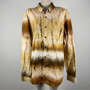 🌟Father Sons stretch  slim fit shirt men size XXL